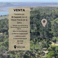 Venta Terreno en El Caracol, Rocha - ¡El Mejor Precio de la Zona! | Fuentes Cappi Propiedades – Ref. 2465 Venta Terreno en El Caracol, Rocha - ¡El Mejor Precio de la Zona! | Fuentes Cappi Propiedades – Ref. 2465