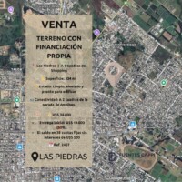 Venta Terreno en Las Piedras – 334 m², Limpio y Nivelado, Financiación Propia – Fuentes Cappi Propiedades Venta Terreno en Las Piedras – 334 m², Limpio y Nivelado, Financiación Propia – Fuentes Cappi Propiedades
