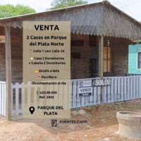 Venta Casa en Parque del Plata Norte – 2 dormitorios y cabaña 2 dormitorios, estufa a leña y parrillero | Fuentes Cappi Propiedades Venta Casa en Parque del Plata Norte – 2 dormitorios y cabaña 2 dormitorios, estufa a leña y parrillero | Fuentes Cappi Propiedades